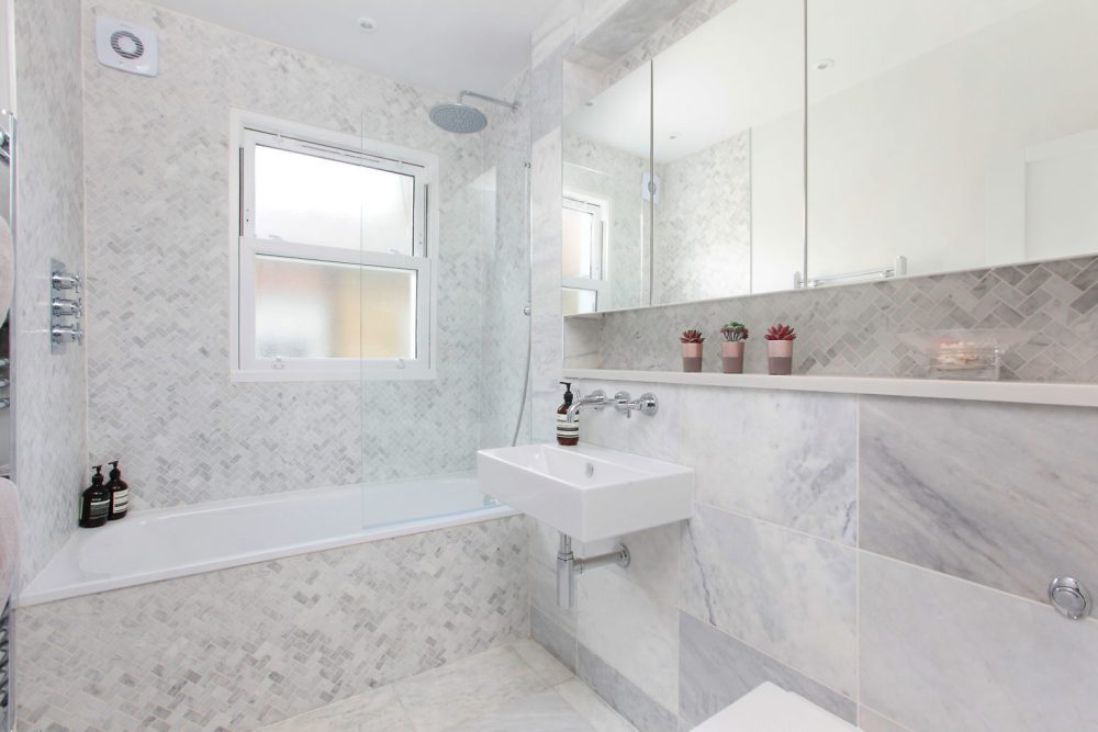 Bathroom in Balham - design by Rebecca Kent