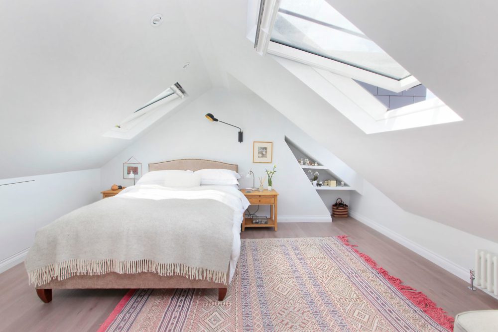 Balham bedroom designed by Rebecca Kent